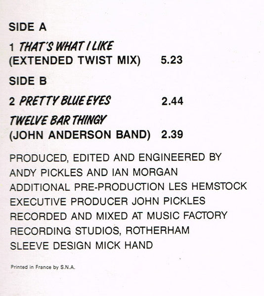 That's What I Like Jive Bunny And The Mastermixers