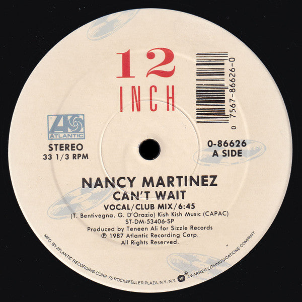 Can't Wait Nancy Martinez