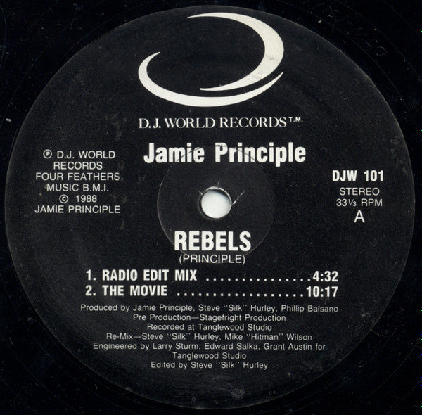 Rebels Jamie Principle