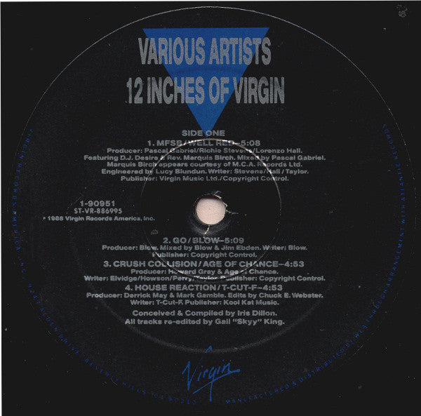 XII Inches Of Virgin Various
