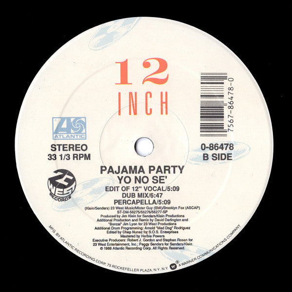 Yo No Sé Pajama Party