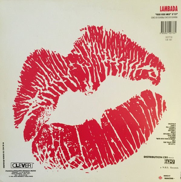 Lambada (The "Original" French Kiss Dance Mix) Lips-Kiss