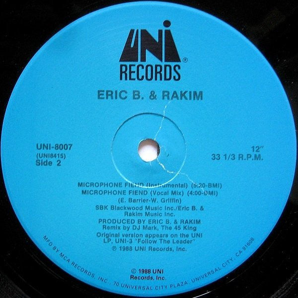 Microphone Fiend Eric B. & Rakim