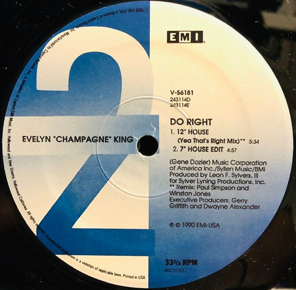 Do Right Evelyn King