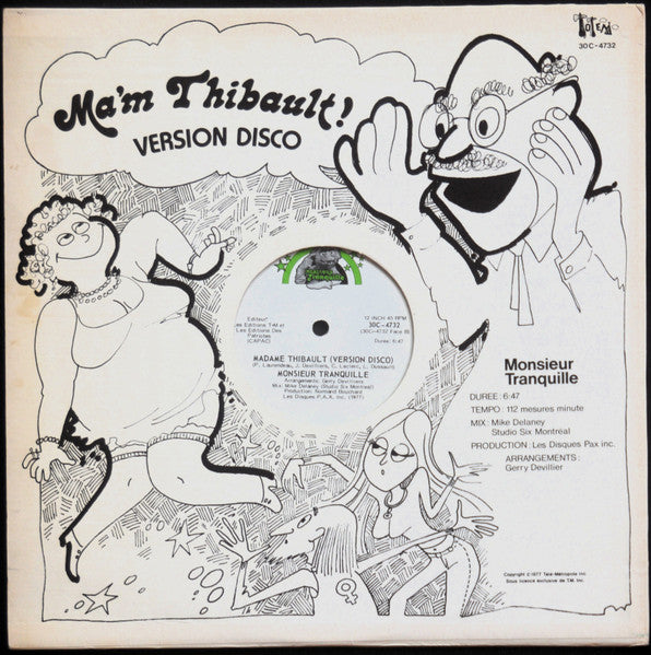 Ma'm Thibault! (Version Disco) Monsieur Tranquille