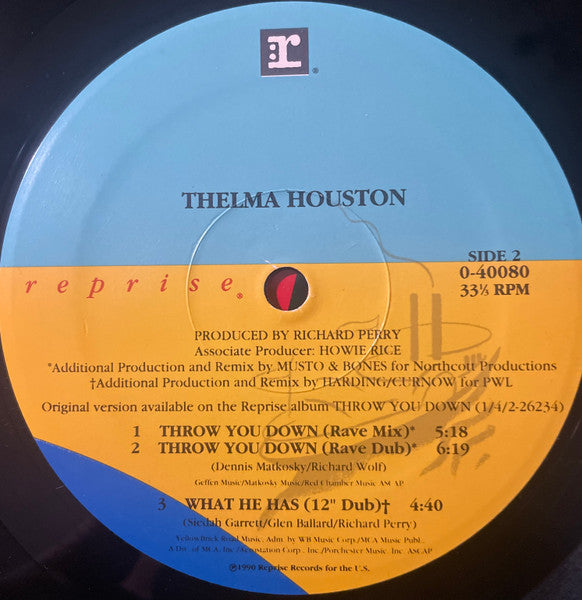 Throw You Down Thelma Houston