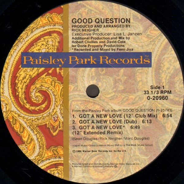 Got A New Love Good Question