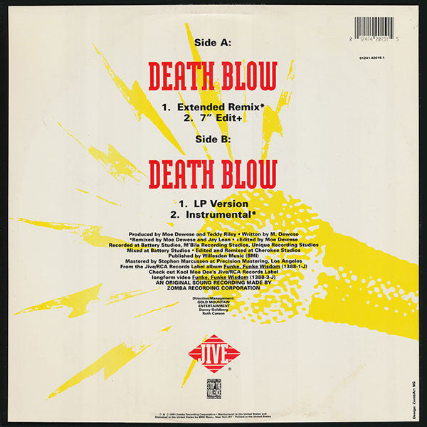 Death Blow Kool Moe Dee