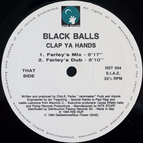 Clap Ya Hands Black Balls