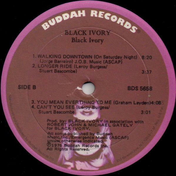 Black Ivory Black Ivory