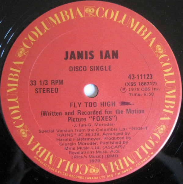 Fly Too High / Night Rains Janis Ian