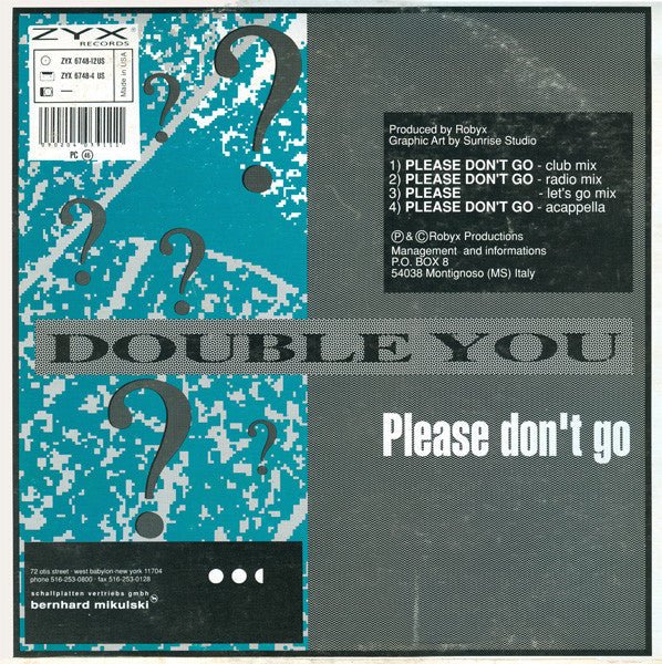 Please Don't Go 2 Double You