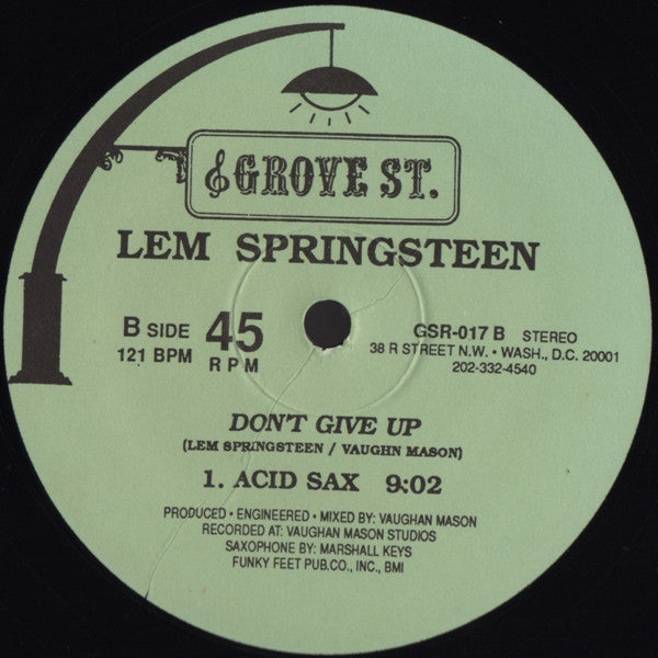 Don't Give Up Lem Springsteen