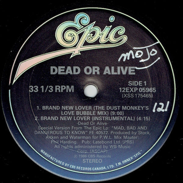 Brand New Lover Dead Or Alive