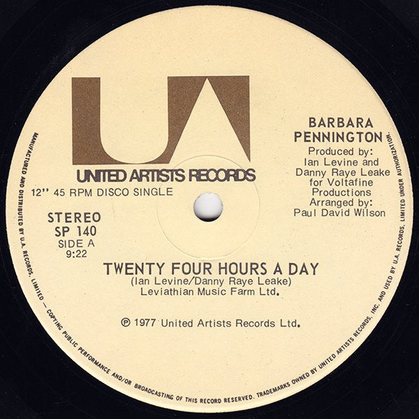 Twenty Four Hours A Day Barbara Pennington
