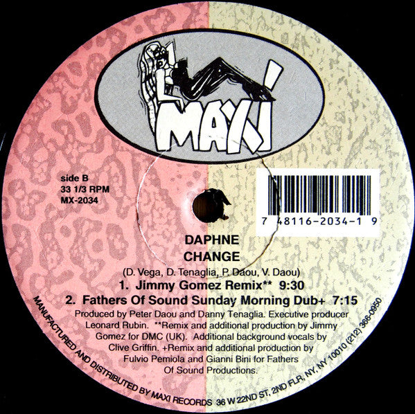 Change (The European Remixes) Daphne