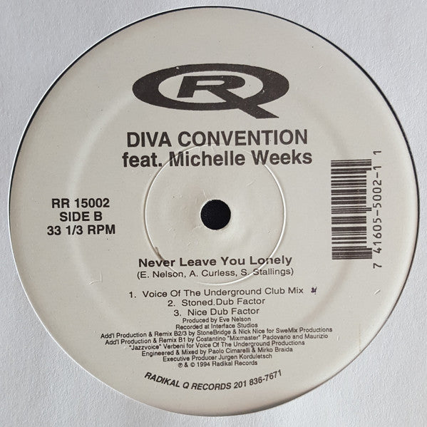Never Leave You Lonely Diva Convention,Michelle Weeks