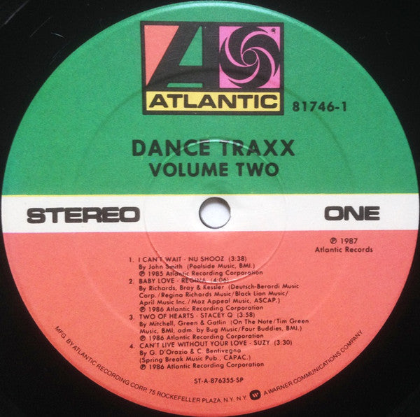 Dance Traxx - Volume Two Various