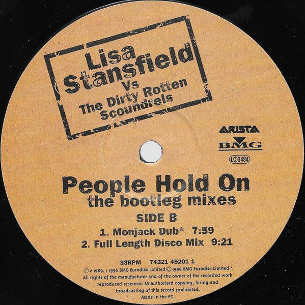 People Hold On (The Bootleg Mixes) Lisa Stansfield,Dirty Rotten Scoundrels