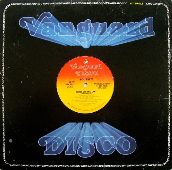 Come On And Do It (Special Disco Remix) Poussez!