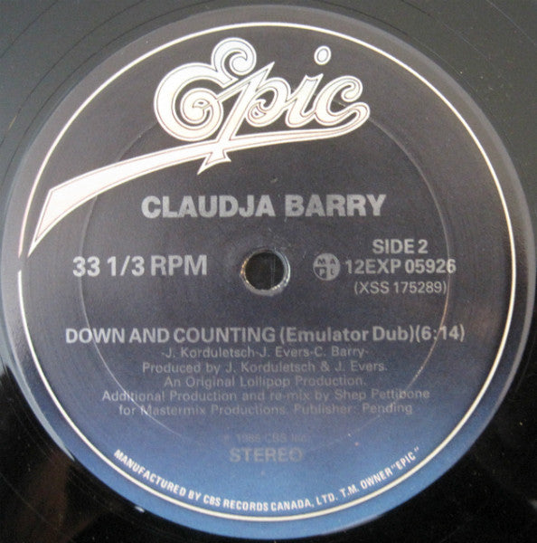 Down And Counting 2 Claudja Barry