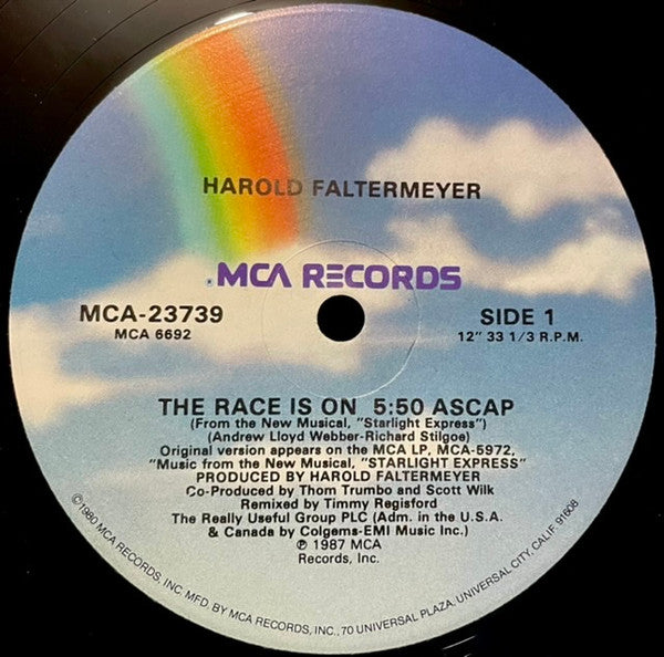 The Race Is On Harold Faltermeyer