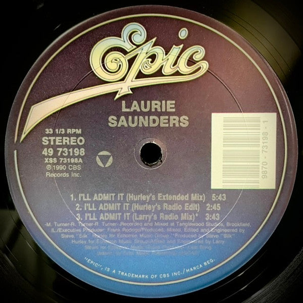 I'll Admit It Laurie Saunders