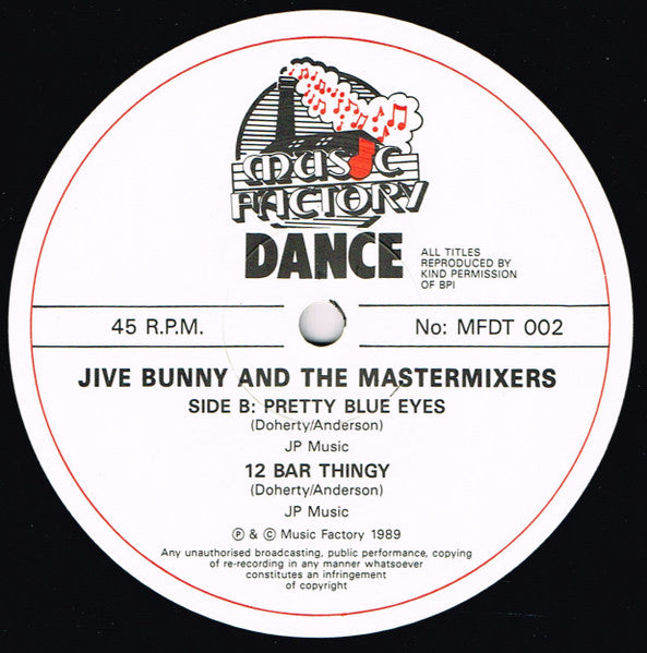 That's What I Like Jive Bunny And The Mastermixers