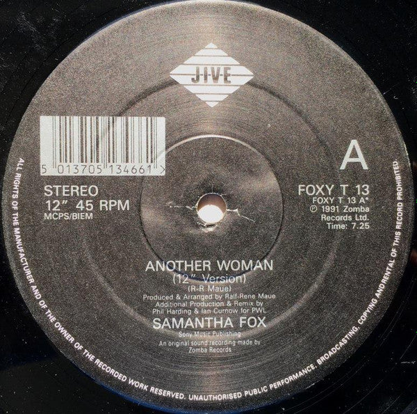 Another Woman Samantha Fox