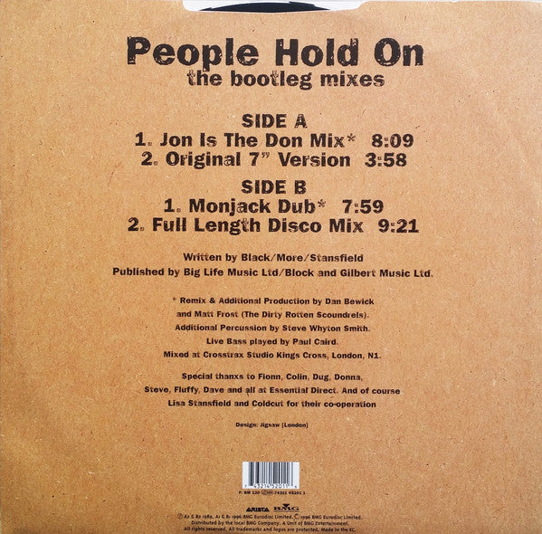 People Hold On (The Bootleg Mixes) Lisa Stansfield,Dirty Rotten Scoundrels