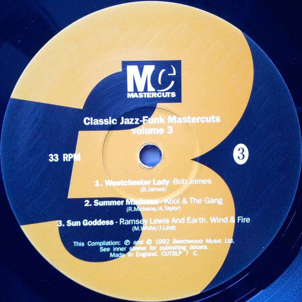 Classic Jazz-Funk Mastercuts Volume 3 Various
