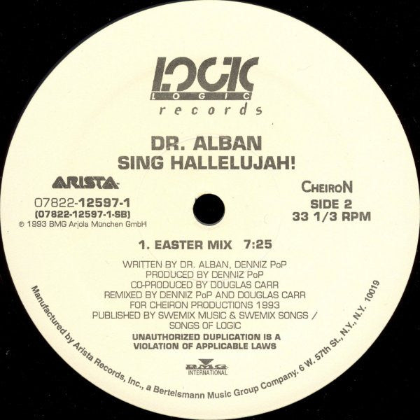 Sing Hallelujah! Dr. Alban