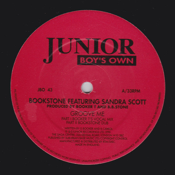 Groove Me Bookstone,Sandra Scott
