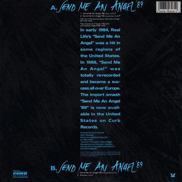 Send Me An Angel '89 Real Life
