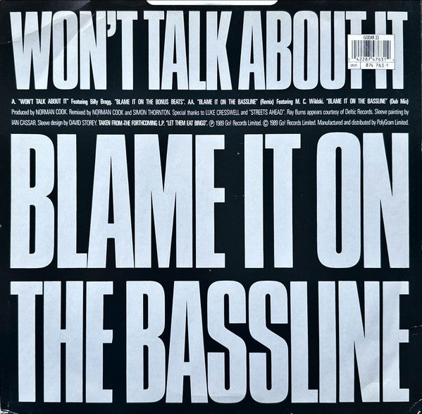 Blame It On The Bassline (Remix) Norman Cook