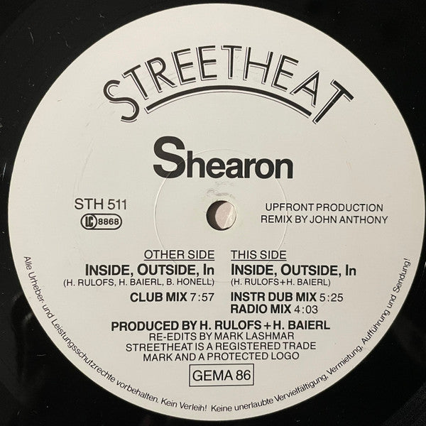 Inside, Outside, In Shearon