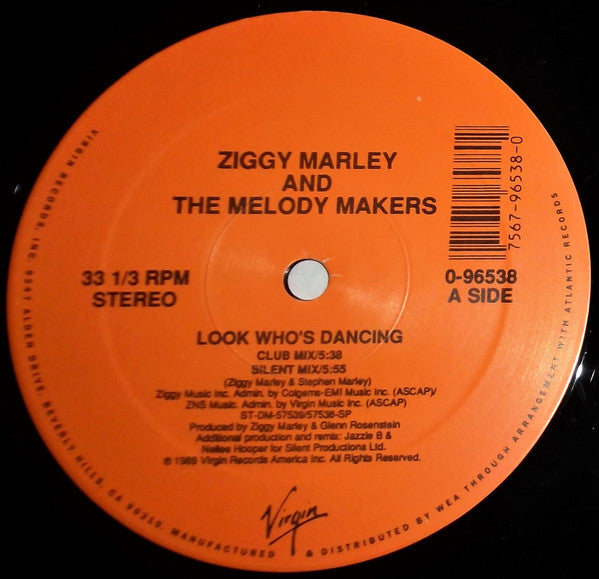 Look Who's Dancing Ziggy Marley And The Melody Makers
