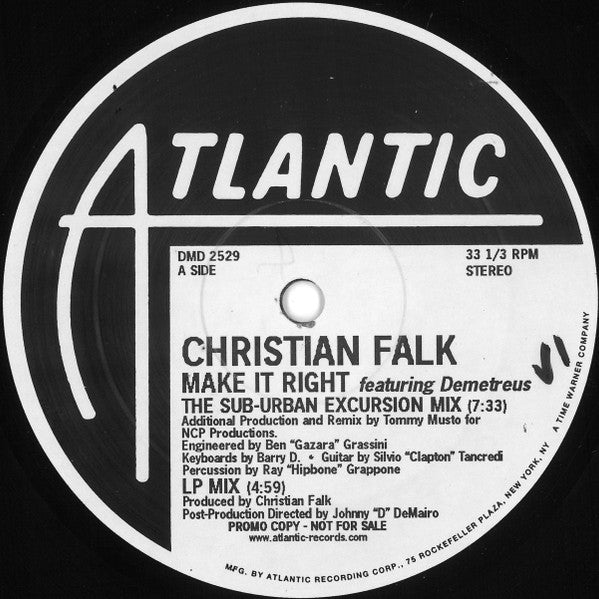 Make It Right Christian Falk,Demetreus