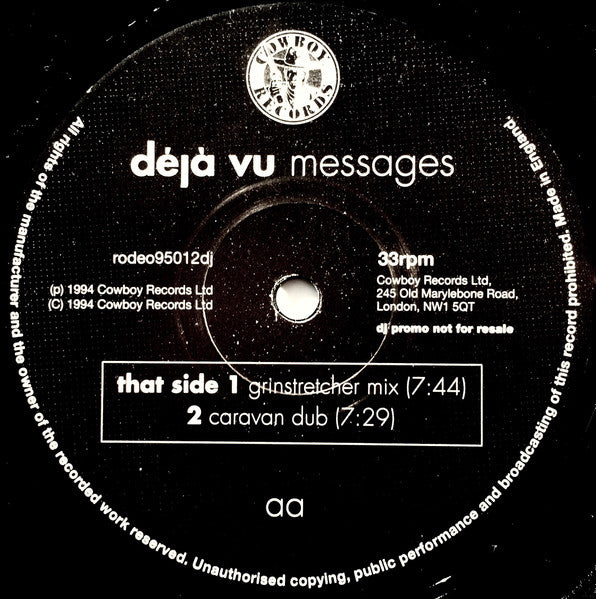 Messages Deja Vu