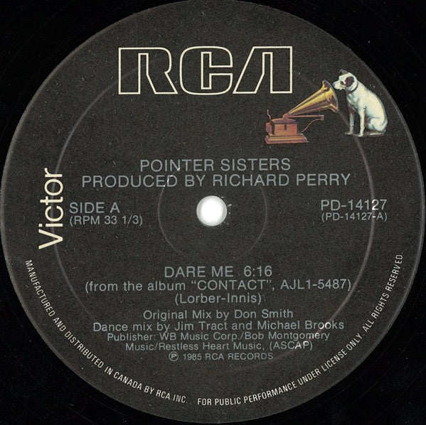 Dare Me Pointer Sisters
