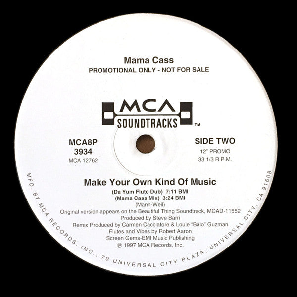 Make Your Own Kind Of Music Cass Elliot