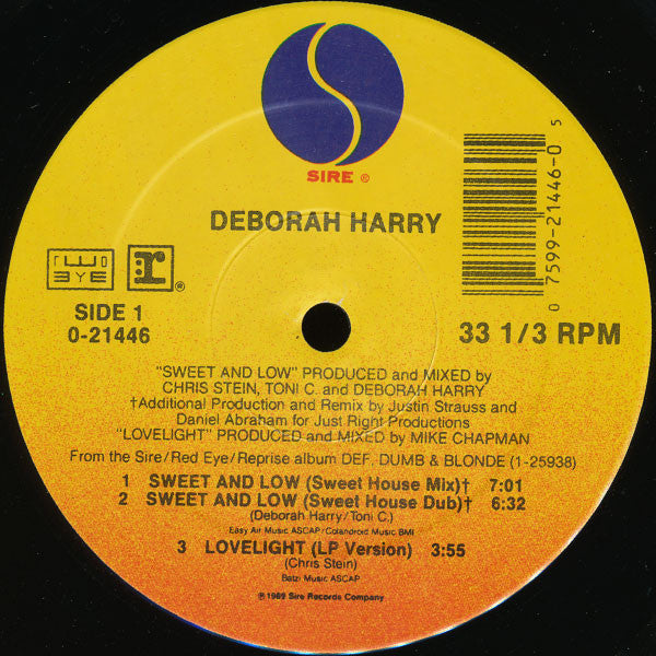 Sweet And Low Deborah Harry