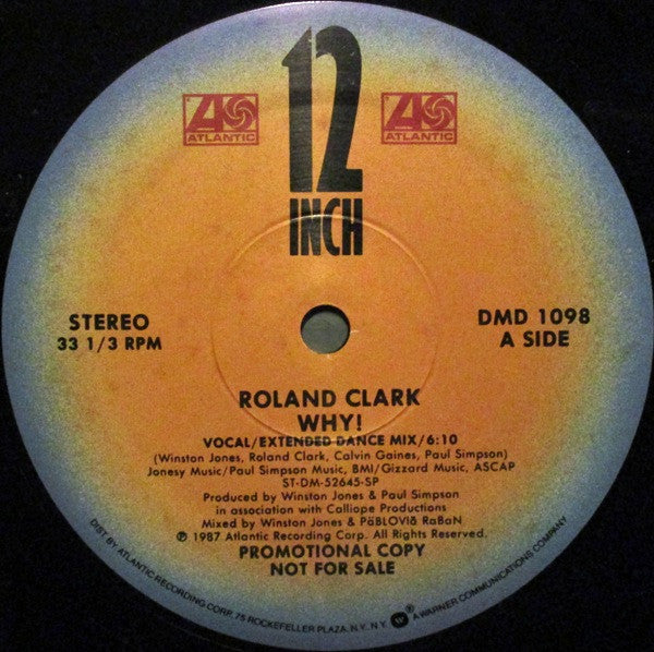 Why! Roland Clark