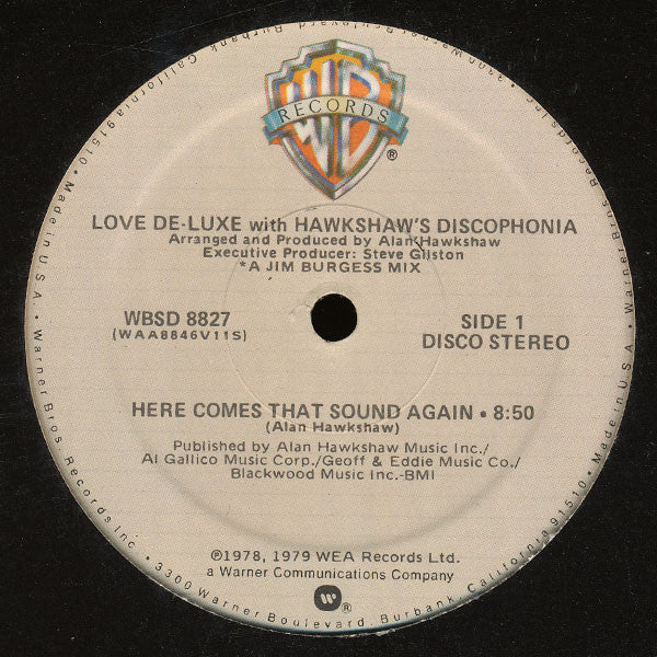 Here Comes That Sound Again Love De-Luxe,Hawkshaw's Discophonia