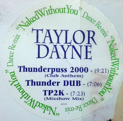 Naked Without You (Dance Re-Mix) Taylor Dayne