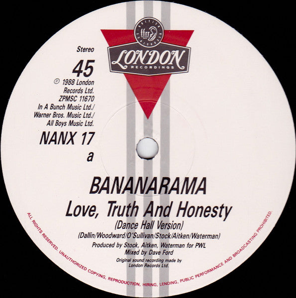 Love, Truth & Honesty Bananarama