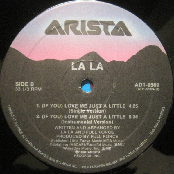 (If You) Love Me Just A Little La La