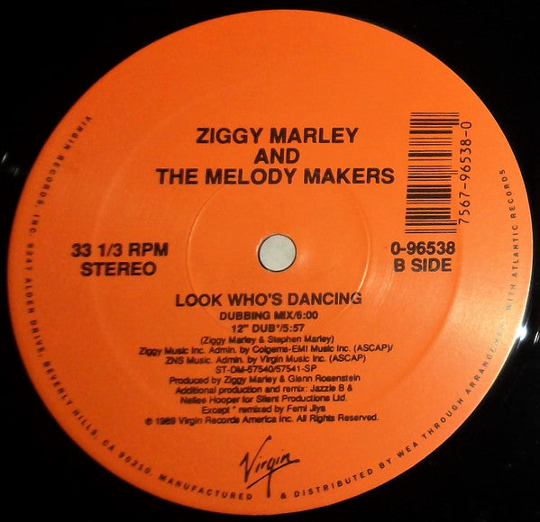 Look Who's Dancing Ziggy Marley And The Melody Makers