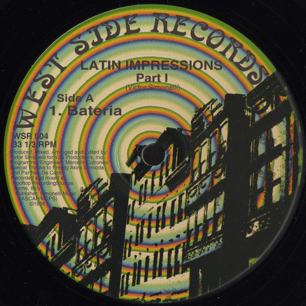 Latin Impressions Part I Victor Simonelli,Michele Chiavarini