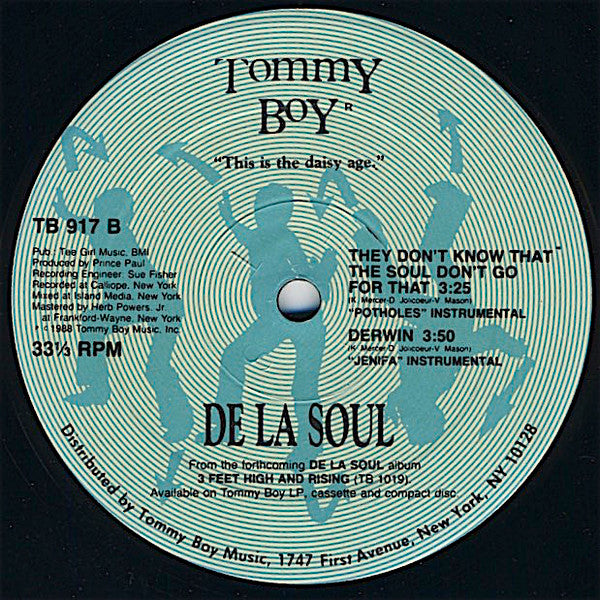 Jenifa (Taught Me) / Potholes In My Lawn De La Soul